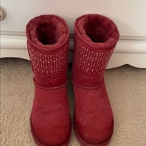 Uggs red/maroon